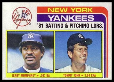 486 Yankees Leaders